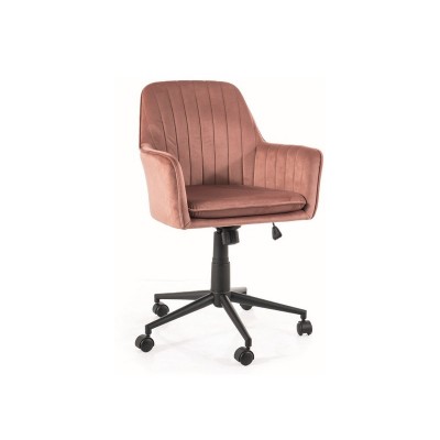 Кресло компьютерное SIGNAL Q-886 Velvet Bluvel 52 античный розовый